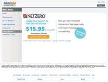 Tablet Screenshot of mybluelight.com